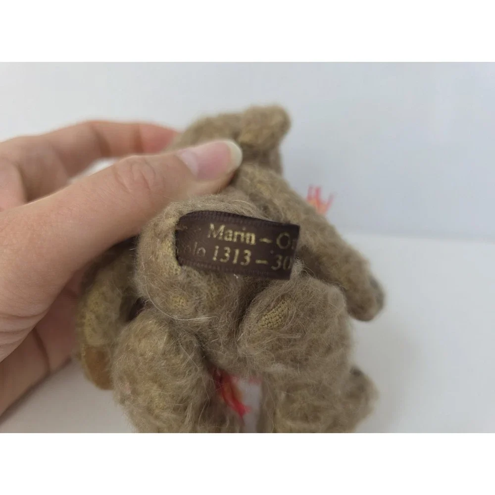 Artist teddy bear miniature floppy Marin Orsi A Venezia Venice Italy